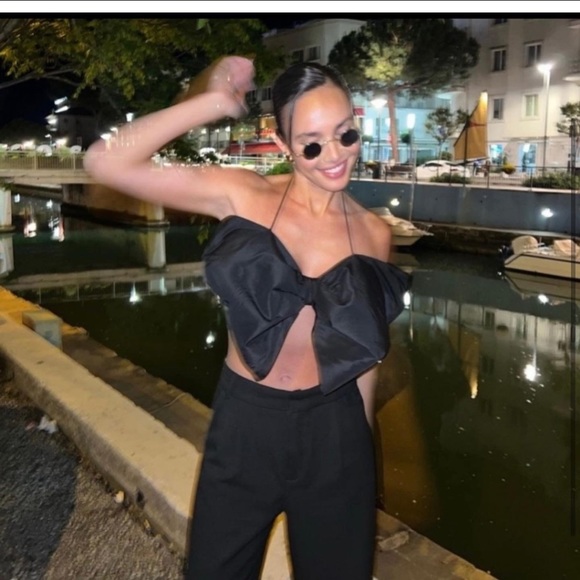 Zara Bandeau Bow Top Limited Edition - Picture 14 of 15